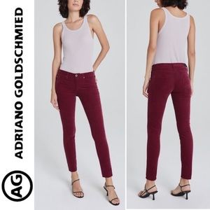 AG ADRIANO GOLDSCHMIED The Stevie Ankle Slim Straight Leg Jeans - 29R